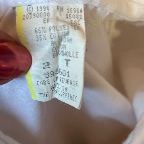 Vintage 90s back to school Apple two piece shirt and skirt size 2t - Picture 5 of 7